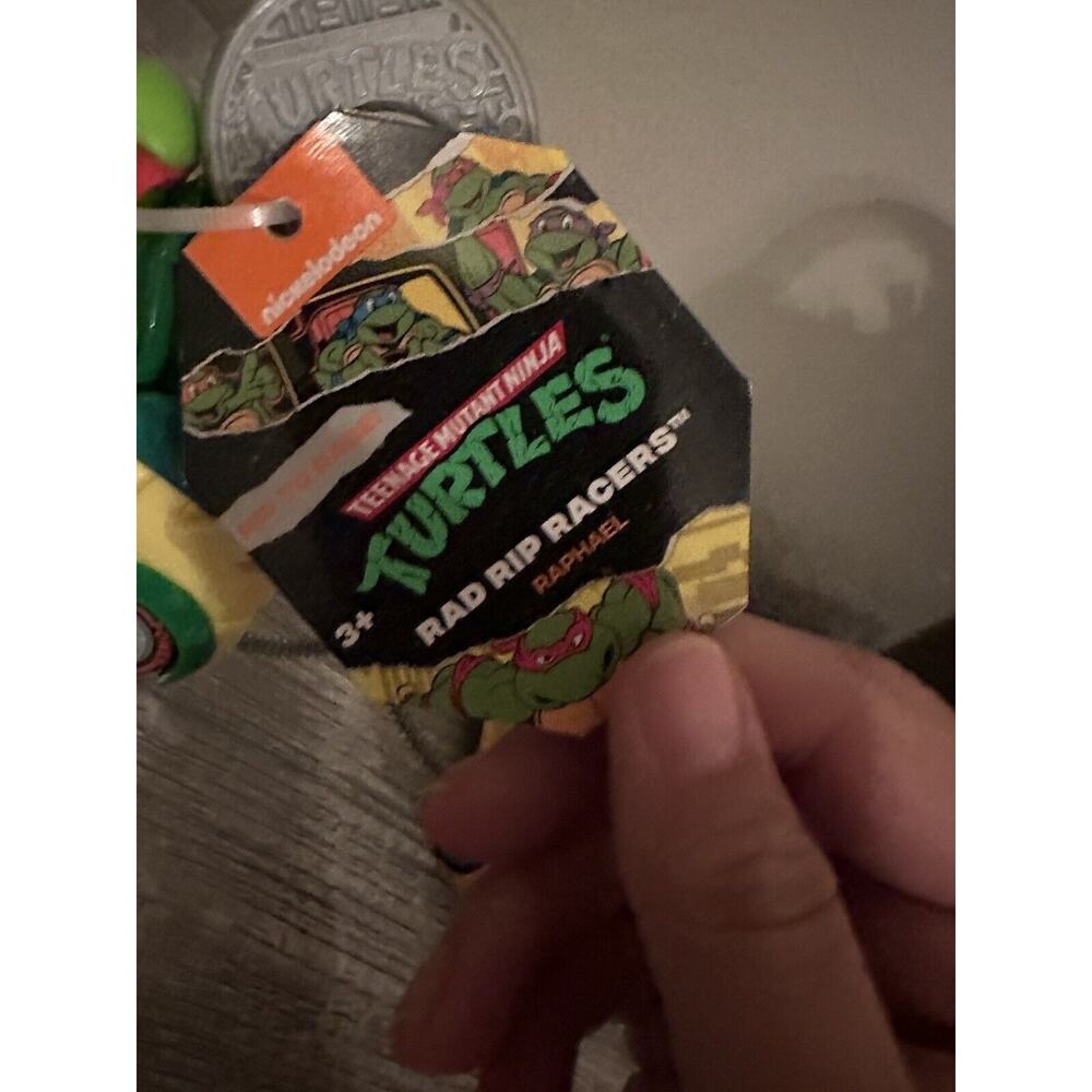 Teenage Mutant Ninja Turtles Rad Rip Racers Pull Back Car NEW Complete Set of 4 - Picture 15 of 16